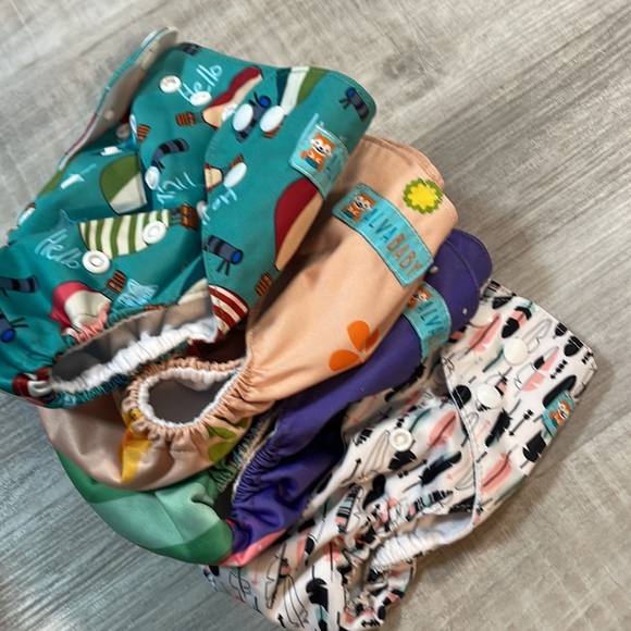 4 Pack Reusable Diapers - Picture 8 of 10